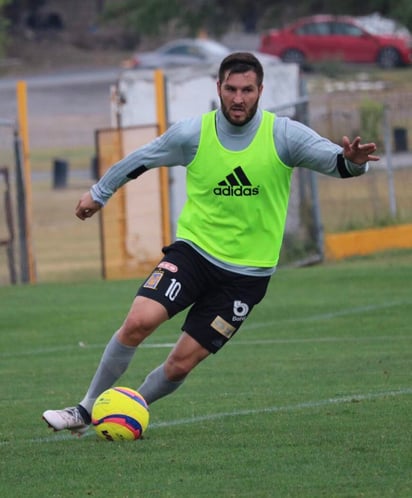 El francés André-Pierre Gignac busca liderar a los Tigres para conseguir el bicampeonato que tanto han buscado. (TWITTER)