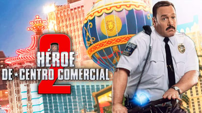 En cuanto a películas de comedia, hallarás la segunda parte de Héroe de centro comercial. (AGENCIA)