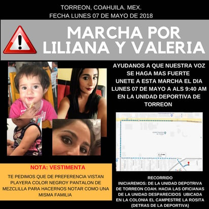 Ni una menos. Familia exige con marcha que continúen con las investigaciones para dar con Liliana y Laura.