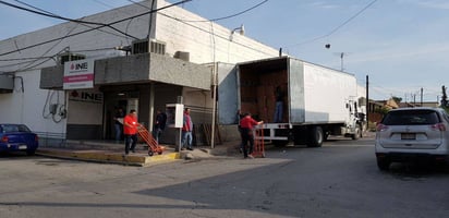 Resguardado. El INE recibió el material en sus 7 Juntas Distritales en el Estado y está resguardado en sus instalaciones. 