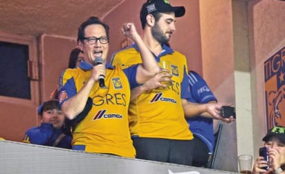 Rob es aficionado a Tigres. (Especial)