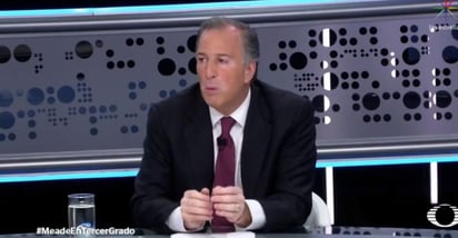 José Antonio Meade en Tercer Grado. (Especial)