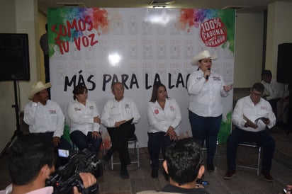 Arranque. En el primer día de campaña, los candidatos del PRI dieron a conocer algunas de sus propuestas. (EL SIGLO DE TORREÓN)