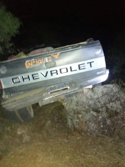 El accidente se registró cerca del arroyo de las alelíes, en una curva que se encuentra en pendiente. (ESPECIAL)

