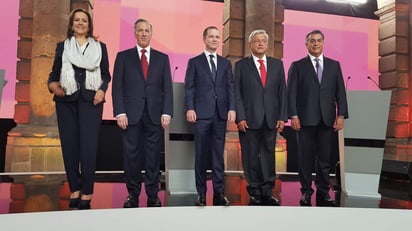 Así llegan los candidatos presidenciales al debate en Tijuana. (ARCHIVO)