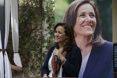 Margarita Zavala, renunció a su candidatura independiente. (Especial)