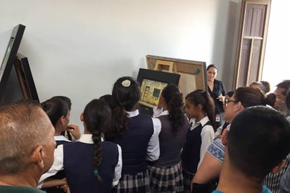 Exposición. La obra del pintor Rafael Aguirre estará todo el mes de mayo en San Pedro. (EL SIGLO DE TORREÓN)