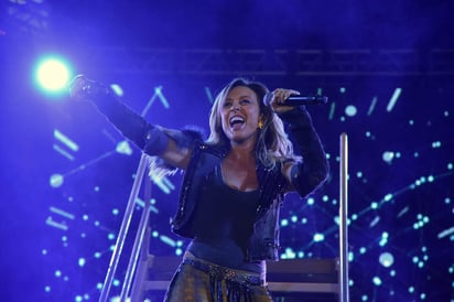 La cantante se presentó como parte del festival La Calle es de Todos. (ERNESTO RAMÍREZ) 