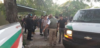 Hallazgo. Los migrantes fueron rescatados en un domicilio de la colonia Altamira en el municipio de Piedras Negras.