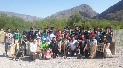 Estas acciones se realizaron en conjunto entre las dependencias de gobierno y la asociación civil Prodenazas, donde también participaron un conjunto de jóvenes scouts, así como el Pentatlón Militarizado. (ARCHIVO)