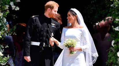 Polémica. El vestido de boda de Meghan Markle causó controversia al asegurar que la diseñadora de Givenchy lo copió. (ARCHIVO)