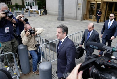 Acecho. El equipo de Michael Cohen trata de torpedear la indagación del pago a Stormy Daniels. (AP)