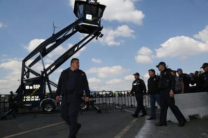 En el operativo de seguridad Estadio Seguro se utilizarán también 167 vehículos y un helicóptero, además de que se realizará el acompañamiento al equipo de Escocia en su llegada prevista para este viernes al Aeropuerto Internacional de la Ciudad de México (AICM). (ARCHIVO)