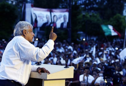 Andrés Manuel López Obrador, candidato a la Presidencia de México. (ARCHIVO)