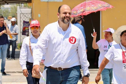 Objetivo. El abanderado por PRI, PVEM y Nueva Alianza reafirmó su compromiso para fortalecer regiones del estado.