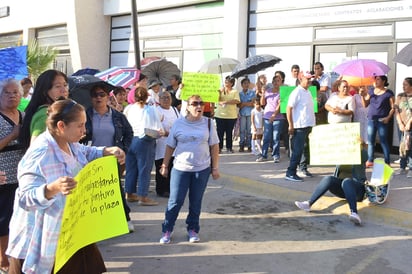 Los manifestantes eran principalmente de la colonia Impulso Comunal. (FERNANDO COMPEÁN)