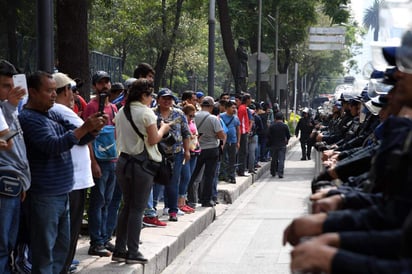 Advirtió que a un pastizal seco solo le falta un cerillo para encenderse. (EL UNIVERSAL)