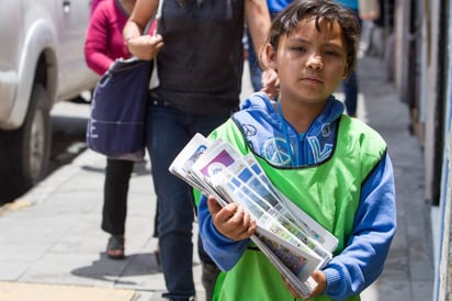 Unos 3.2 millones de niños, niñas y adolescentes trabajan en México para escapar de la pobreza, lo que representa el 11 % de la población de 5 a 17 años, informó hoy el Instituto Nacional de Estadística y Geografía (Inegi). (ARCHIVO)