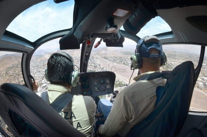 Ahora las acciones de vigilancia serán también por aire. (FERNANDO COMPEÁN)