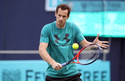 Luego de una ausencia de casi un año, el británico Andy Murray vuelve a las canchas en Queen’s, donde se medirá a Nick Kyrgios. (AP)