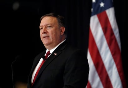 Kim 'dejó muy claro su compromiso de desnuclearizar por completo su país. Eso es todo. No son solo los sistemas de armas. Es todo', agregó Pompeo. (AP)