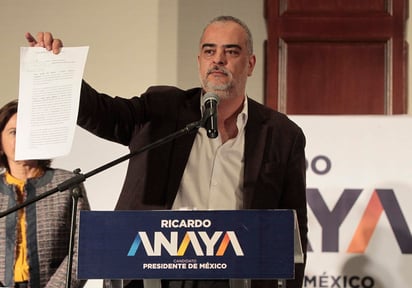 En conferencia de prensa, Alfredo Figueroa (imagen), portavoz de Anaya, explicó que durante los últimos 20 años el gobierno mexicano le adjudicó beneficios indebidos por 5,000 millones de pesos a la filial de Odebrecht en México, Braskem-Idesa. (EFE)