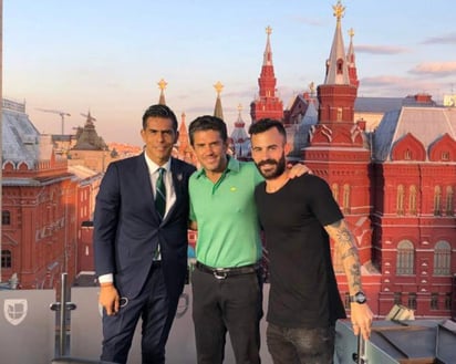 Los Guerreros tuvieron un emotivo encuentro en Rusia. (Twitter)