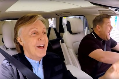 Episodio. El cantante Paul McCartney participó en el programa de James Corden, el cual ha sido de los más emotivos.