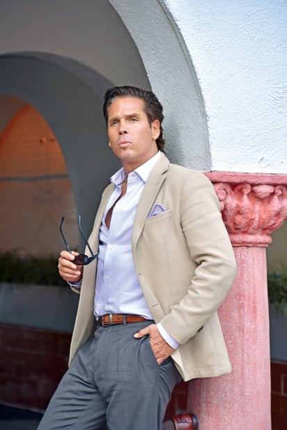 El actor y empresario fue 'troleado' por los fans de Luis Miguel, la serie. (Archivo)