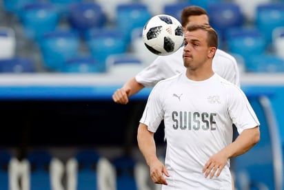 Xherdan Shaqiri, jugador de Suiza.