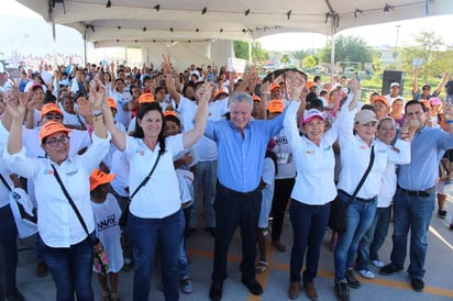 Por el PAN. Jorge Zermeño, quien busca la reelección como presidente municipal, cerrará su campaña hoy en la Alameda. (EL SIGLO DE TORREÓN)