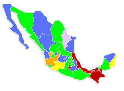 PRI: 12 PAN: 11 MORENA: 5 PRD: 2 MC: 1. (AGENCIAS)