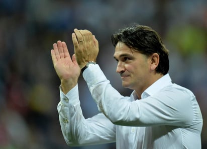 El técnico de Croacia, Zlatko Dalic, destacó la actuación de sus jugadores. (EFE)