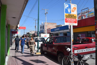 Reclamo. Comerciantes afirman que no se transparenta la aplicación del dinero de parquímetros. (EL SIGLO DE TORREÓN/MARY VÁZQUEZ)