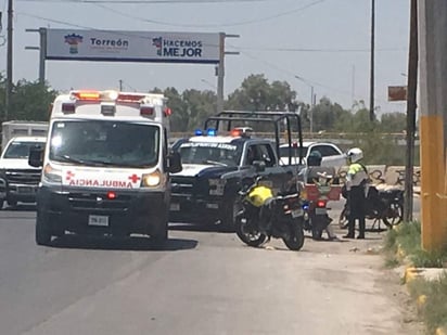 El reporte sobre el accidente registró en el sistema estatal de emergencias 911 minutos antes de las 15:00 horas de este martes. (EL SIGLO DE TORREÓN)