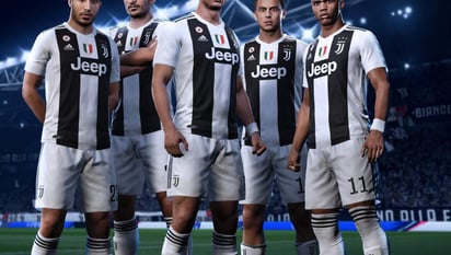 EA Sports presenta a Cristiano Ronaldo con la playera de su nuevo equipo, Juventus. (ESPECIAL)