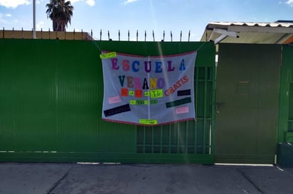 Sede. Una sede es el Jardín de Niños 'España',  frente al Bosque Venustiano Carranza. (ANGÉLICA SANDOVAL)