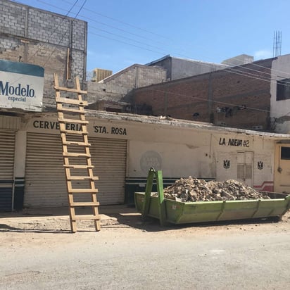 Construcción. La finca donde ocurrió el accidente está ubicada en la privada 5 de Mayo. (EL SIGLO DE TORREÓN)