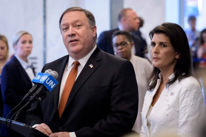 En rueda de prensa en la sede de la ONU, Pompeo indicó que Corea del Norte “está contrabandeando ilegalmente productos derivados del petróleo”, en un nivel que supera las cuotas impuestas como sanción por el Consejo de Seguridad del organismo internacional. (NOTIMEX)