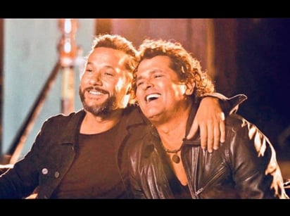 Muy contentos. Diego Torres promueve su nuevo sencillo en el que figura el colombiano Carlos Vives. (ESPECIAL)