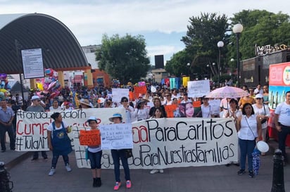 Justicia. Ciudadanos marcharon para exigir justicia. (ESPECIAL)