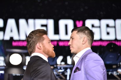 El “Canelo” intensifica su preparación rumbo a la pelea del 15 de septiembre en la T-Mobile Arena de Las Vegas. (ARCHIVO)