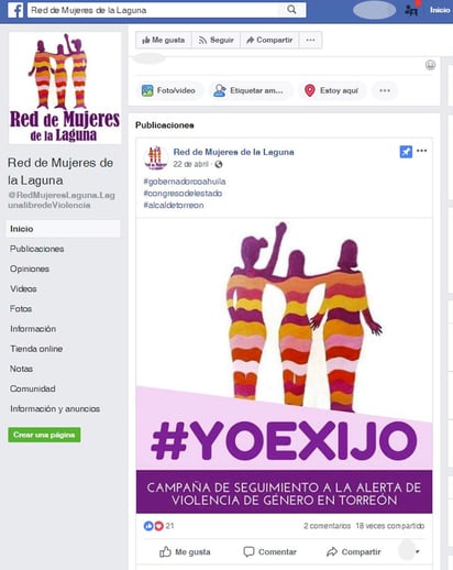 Mujeres. El alcalde Jorge Zermeño dice que se está trabajando en la Alerta y que no la minimiza. (FACEBOOK)