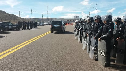 Caseta. Durante estos ocho meses hubo momentos de tensión, como cuando fue la policía federal a intentar retirar a los ejidatarios.