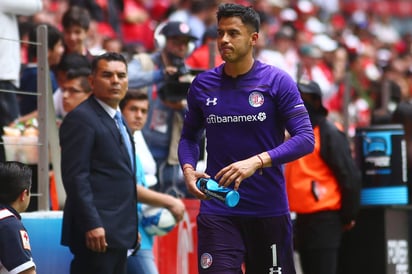 Alfredo Talavera tras ser expulsado el pasado domingo. (Jam Media)