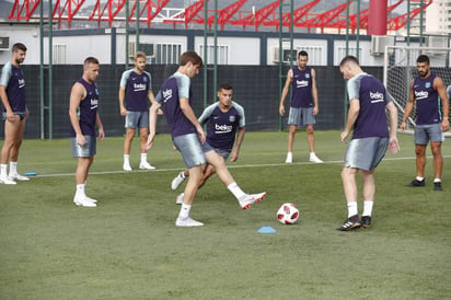 Barcelona podrá contar así con todos los elementos disponibles del primer equipo para jugar la Supercopa de España ante Sevilla. (Especial)