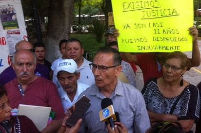 Protesta. Son más de 145 millones de pesos lo que representa pagar el laudo laboral. (EL SIGLO DE TORREÓN)