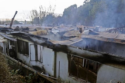 La causa del incendio no se ha determinado. (EFE)