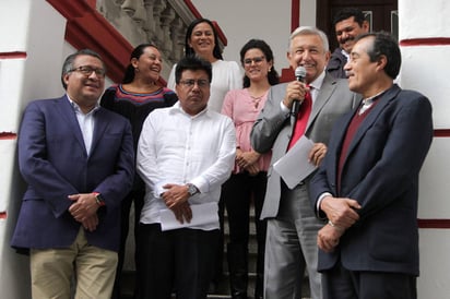 AMLO anunció ayer cuatro nuevos nombramientos en las secretarías de Bienestar y del Trabajo, así como la creación del Instituto Nacional de Pueblos Indígenas. (EL UNIVERSAL) 