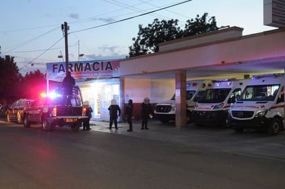 Herido. Un hombre terminó en la Cruz Roja tras ser baleado.